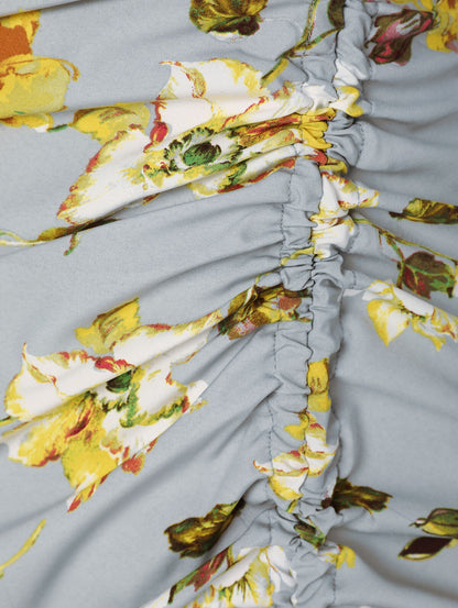Damen Cami-Kleid mit Blumenmuster